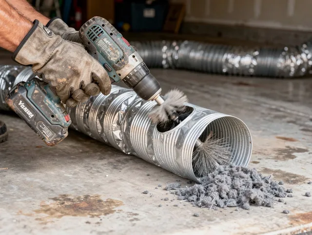 Professional duct cleaning by La Mirada Dryer Vent Cleaning in La Mirada