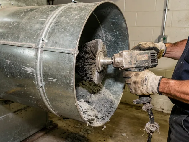 Industrial-grade dryer vent cleaning by La Mirada Dryer Vent Cleaning in La Mirada